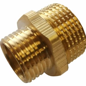 Переход латунный 1 1/2"х3/4" никелированный